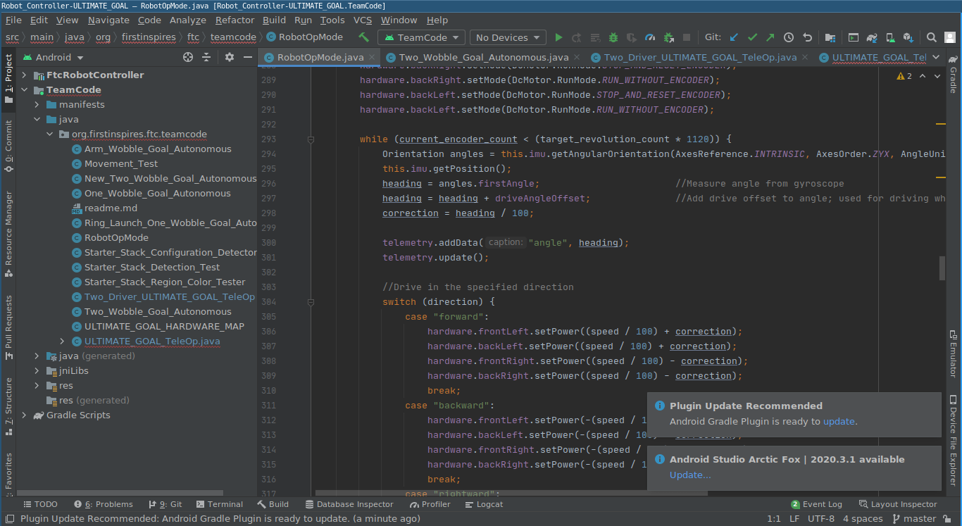 Android Studio (Titanic Google Text Editor)