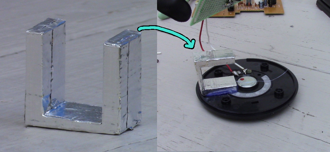 3D part for social distance sensor