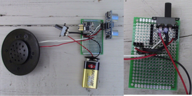 social distance sensor switch