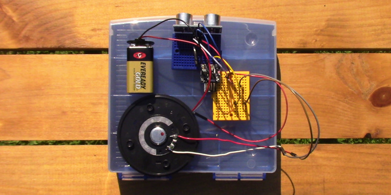 social distance sensor prototype