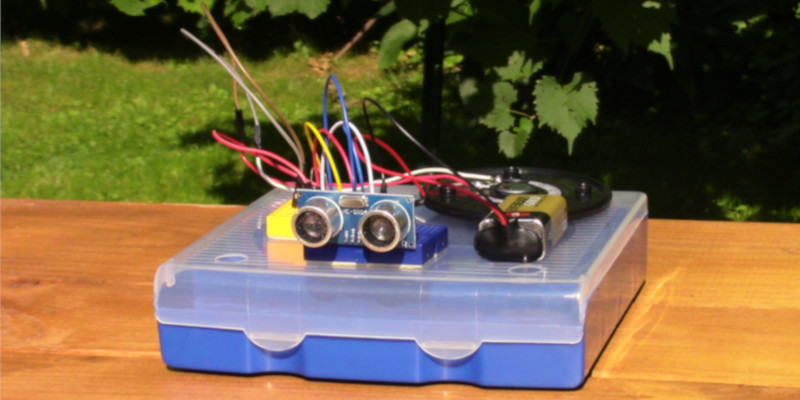 social distance sensor prototype